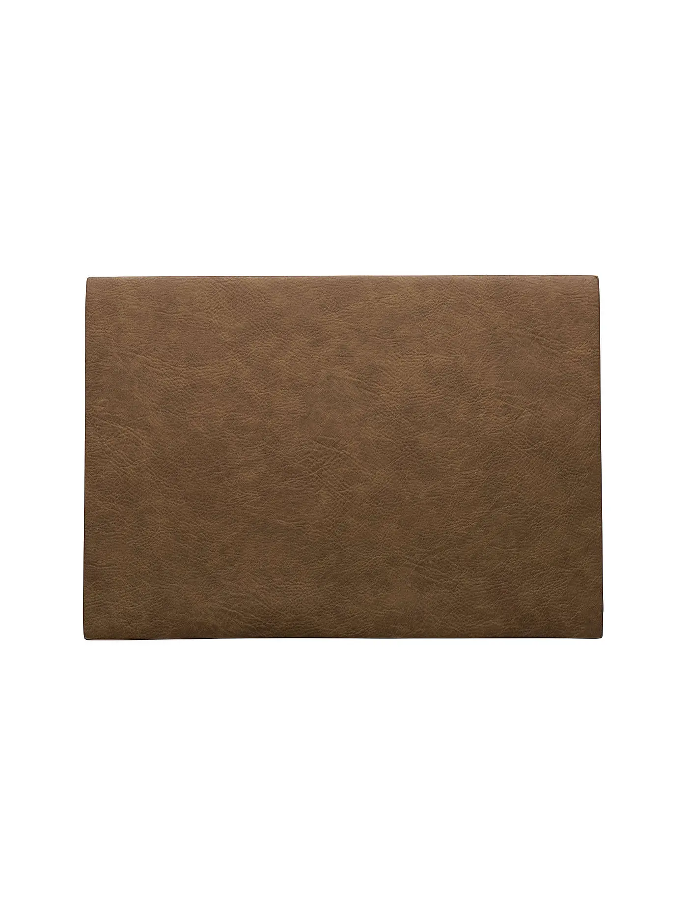 ASA SELECTION | Tischset "Vegan Leather" (Weiss) | camel